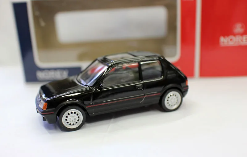 Новая модель масштаба Norev 1/43 Peugeot 205 GTI литая Игрушечная машина для коллекции в