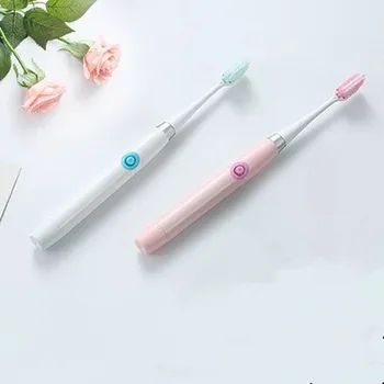 

Electric Toothbrush With 3 Brush Heads Battery Operated Oral Hygiene Non Rechargeable Waterproof Toothbrush For Children