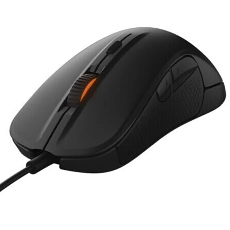 Steelseries Rival 300 6500 dpi оптическая игровая мышь Мыши серебряное издание USB Проводная для FPS RTS MMO Gamer