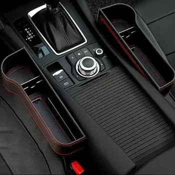 

The New Universal Auto Car Seat Crevice Plastic Storage Box Cup Phone Holder Organizer Reserved design Accessories