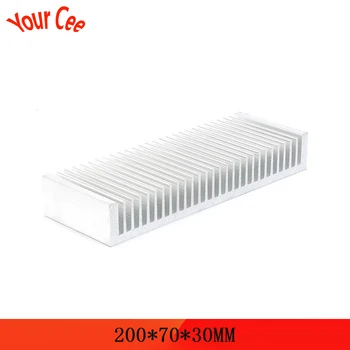 

Heatsink 200x70x30mm Radiator Cooler Radiator Aluminum 200*70*30mm Heat Sink Metal Slotting For Cooling 200mmx70mmx30mm