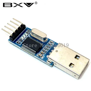 

1pcs/lot PL2303 USB To RS232 TTL Converter Adapter Module with Dust-proof Cover PL2303HX