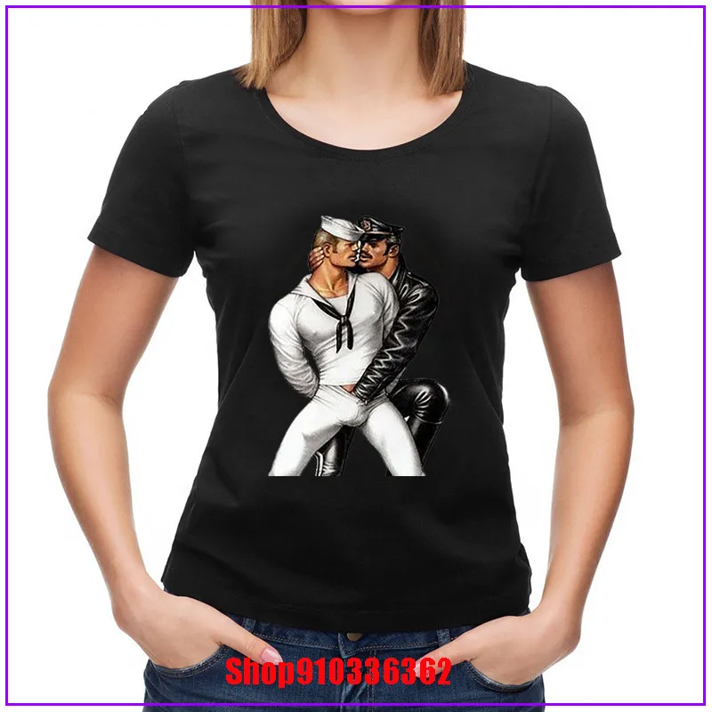 Футболка ЛГБТ для мужчин и женщин модная Повседневная рубашка с принтом том