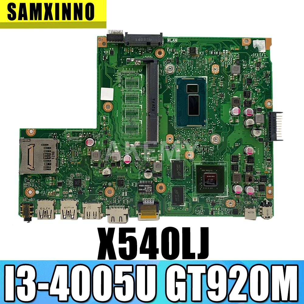 X540LJ материнская плата для ноутбука For Asus X540L F540L X540 тест оригинальная I3 4005U