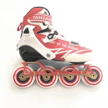 Углеродного волокна загрузки роликовые коньки обувь для SEBA пересечения границы сертификатом от сертификационной слайд Катание на коньках FSK слалом переключения раздвижные роликовые