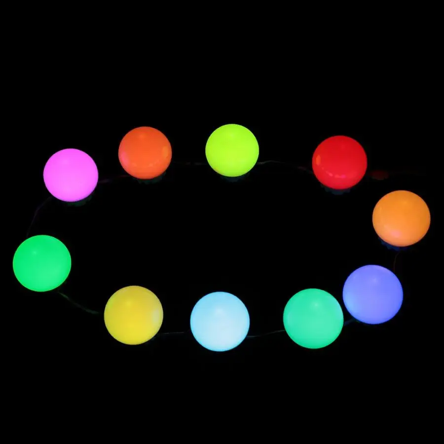 

LED Makeup Mirrow Light Kit Bulbs With 10LED Bulbs Vanity Light And Light Dimmable Light String For Bathroom