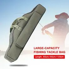 Прочная Рыболовная Сумка для удочки, сумка для удочки, холщовая Рыболовная Сумка для снаряжения, удобная Водонепроницаемая альпинистская сумка, сумка для хранения, дорожная