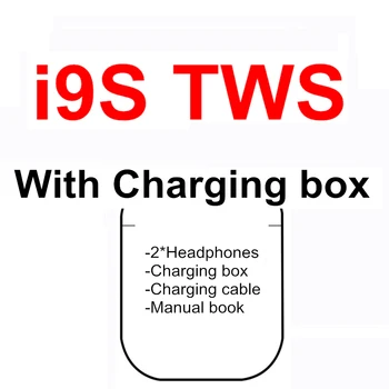 

New i9s tws earphones Mini Wireless Bluetooth earphones Wireless Headsets Earbuds Bluetooth 5.0 For xiaomi Apple iPhone Headsets