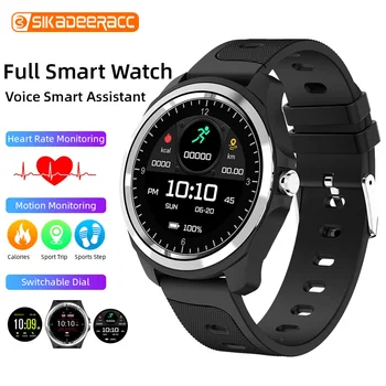 

Smart Watch KW05 Music Control Weather Voice Assistant Activity Pedometer Sport Pedometer Call Blood Oxygen Call Fitness Tracker