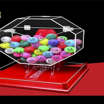 

Ngryise 1Pcs A Set Party Use Lottery Machine with 20pcs random color ball