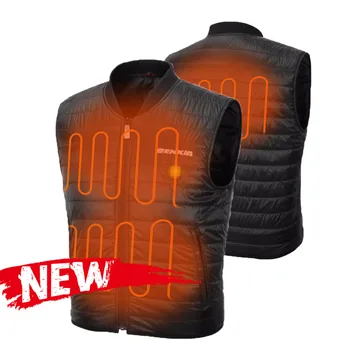 

Motorcycle Jacket USB Infrared Electric Heating Vest Men Winter Thermal Clothing Waistcoat Motorcycle Electric Vest