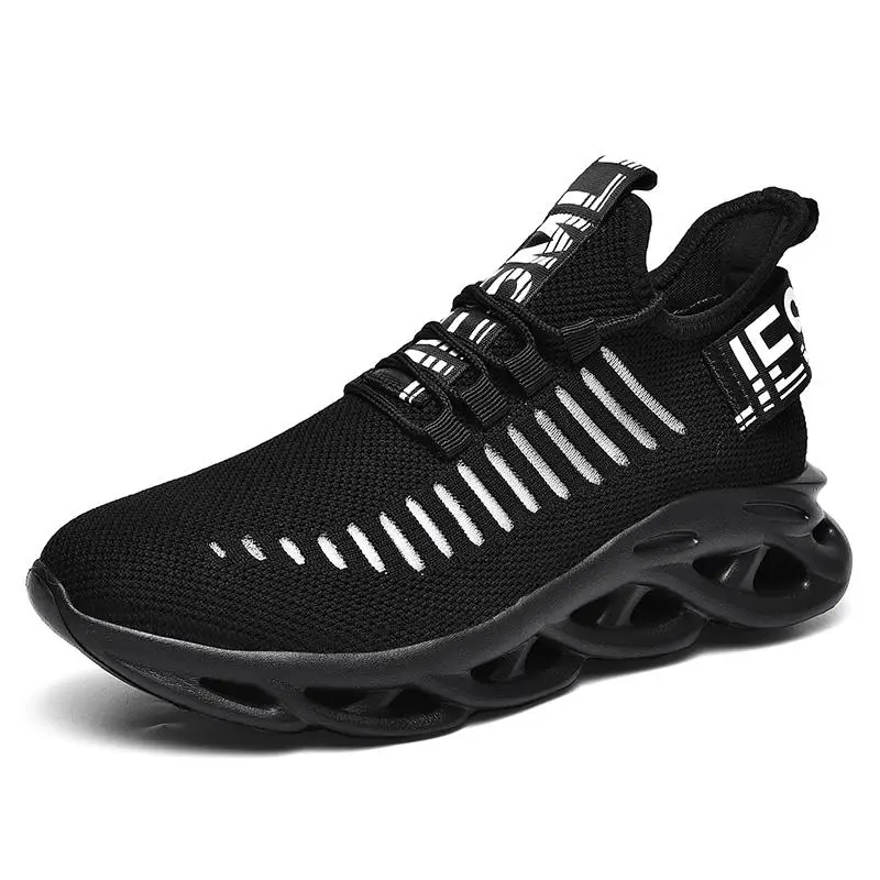 Обувь; мужские кроссовки; сезон осень; Ультра-Boosts; Zapatillas Deportivas Hombre; Мужская модная дышащая повседневная обувь; мужские тканые кроссовки; s - Цвет: Черный