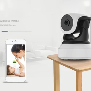 

1080P HD AI Intelligent Web Camera Indoor Motion Detection Alarm Network Surveillance Camera Smart PTZ Camera