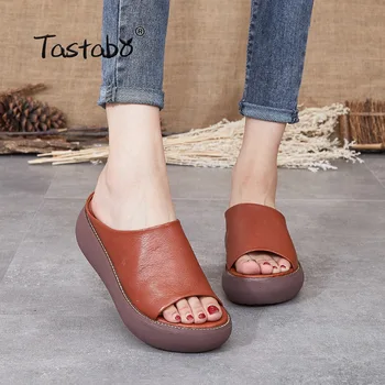 

Slippers Women Slides Summer Sandals Slippers Thick Soles Flat Platform Female Floral Beach Shoes Flip Flops H8826