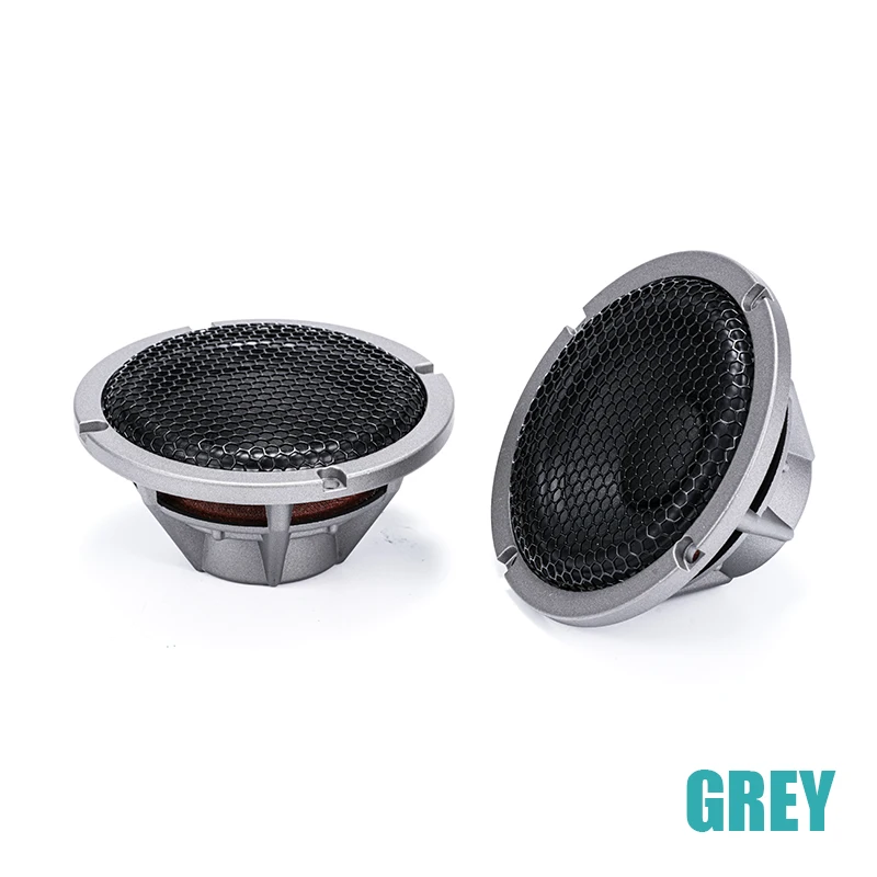 2pcs High-quality car audio modified 3.5-inch fiber cone mid-range speaker car audio three-way dedicated mid-range speaker