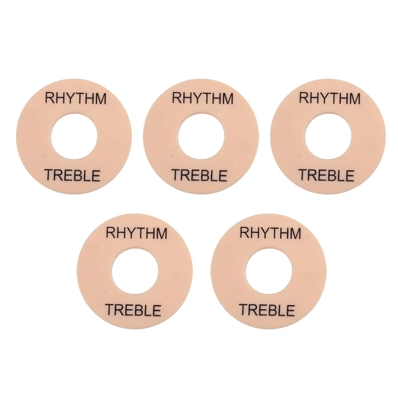 5pcs Rhythm Treble Ring Round Plate For  Toggle Switch