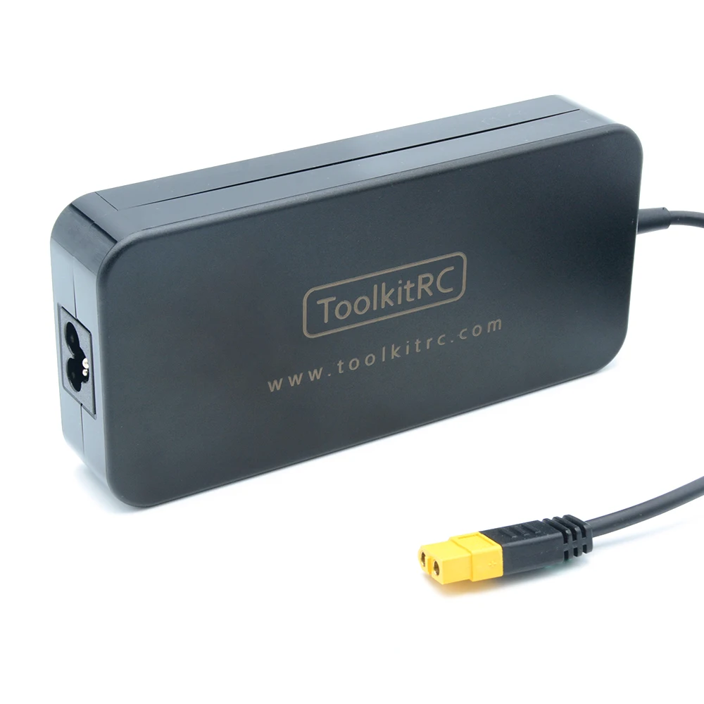 

Toolkitrc Power Adapter ADP180 19.5V XT60 Output Wide range input voltage 100V - 240V For RC Racing drone battery