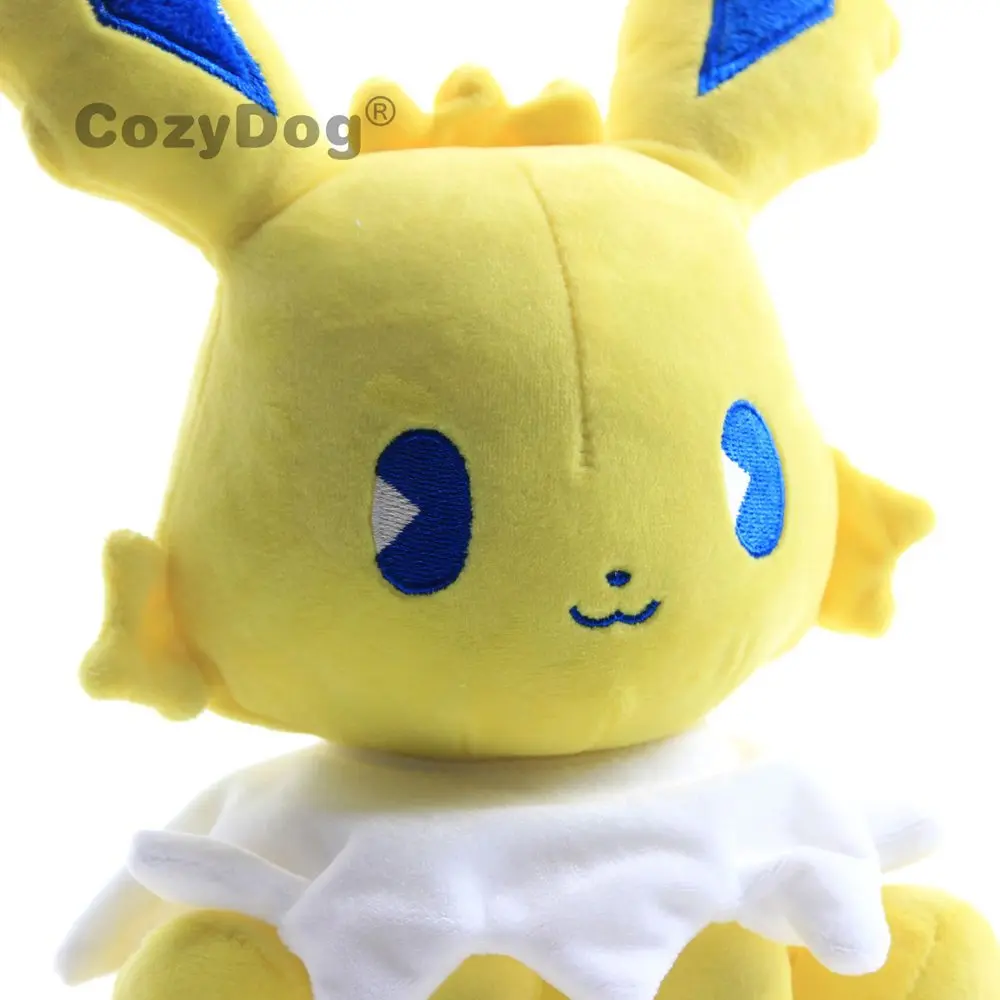 " 23 см новые Eevee Плюшевые игрушки Аниме сидя Jolteon Плюшевые игрушки Горячая Пикачу серии куклы Дети Рождественский подарок на день рождения