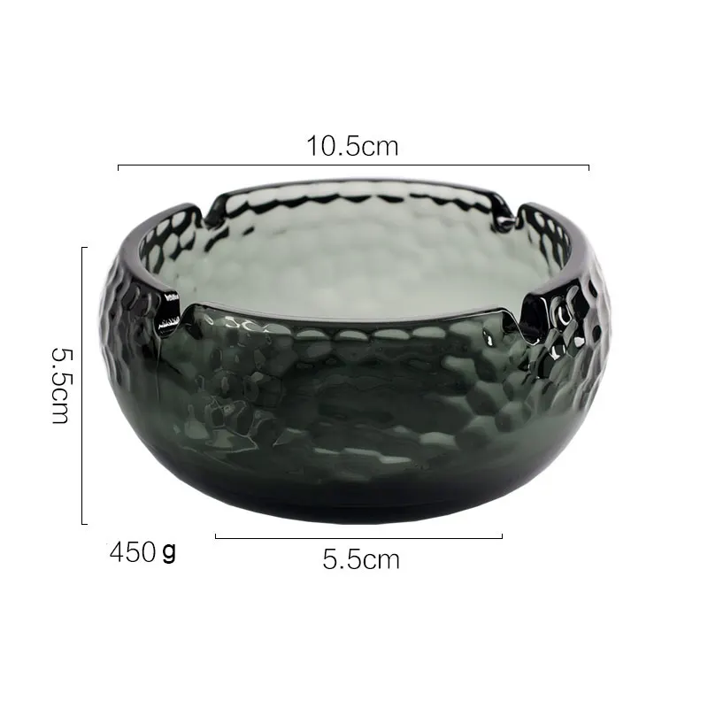 buy 1 pc Nordic дома и Елочное украшение из кристаллов стеклянный стол офис пепельница Портативный пепельница для автомобиля cenicero, НЧ-динамик, ทเขยบหร - Цвет: buy 1 pc