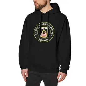 

US Army 7th Signal Brigade Veteran Mens Hooded Sweatshirt Theme Printed Fashion Hoodie Men Women Hoodie Sweatshirt