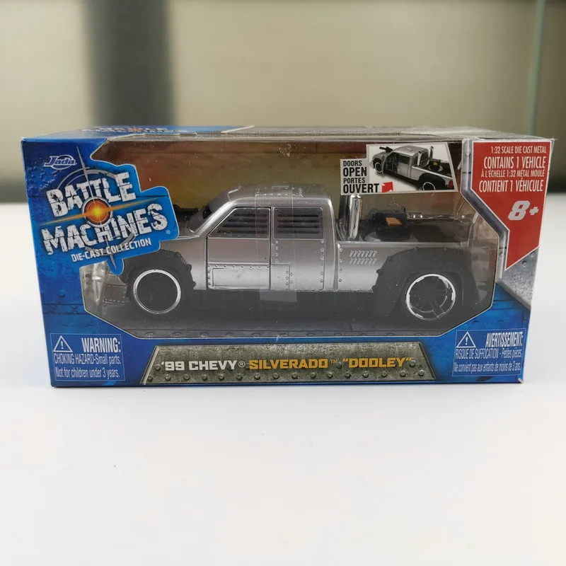 JADA 1/32 боевые машины 99 CHEVY SILVERADO DOOLEY пикап имитация металлического литья