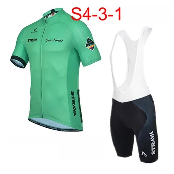 

Summer men Breathable Cycling short sleeves Jersey bib shorts Sets Pro Team Racing Bicycle Jersey Cycling clothing s20070732