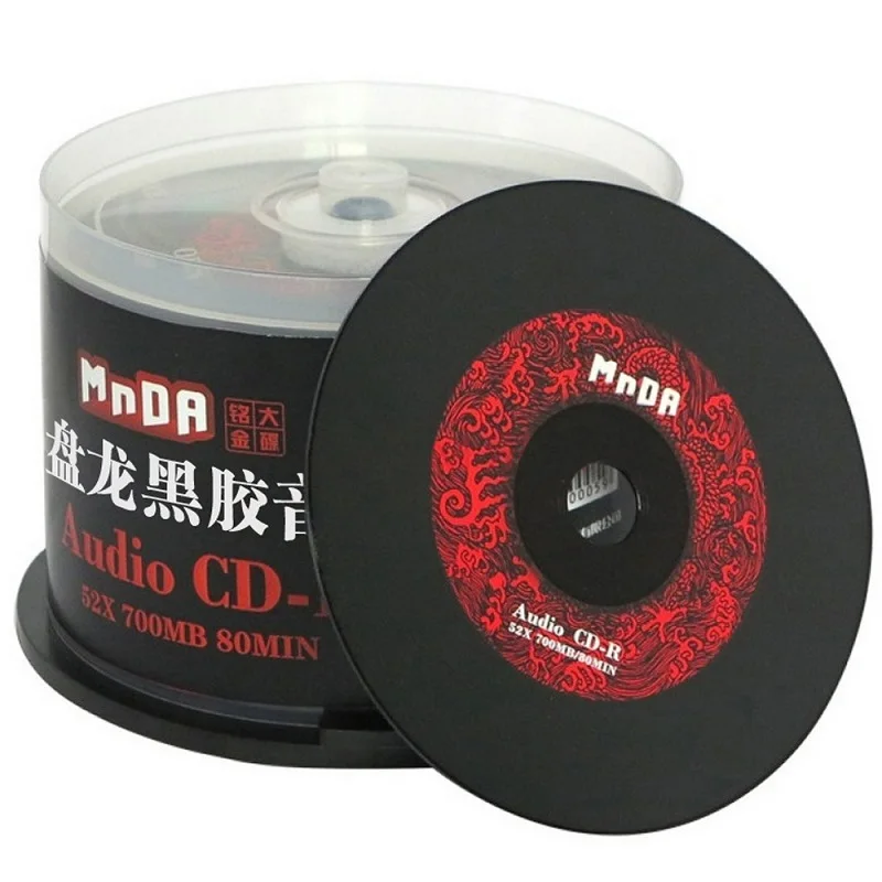 

10 Pieces Of 12cm Diameter Vinyl Cd Disc, Car Cd Music Disc, Blank Disc Disc, Cd Burning Disc, Mp3 Empty