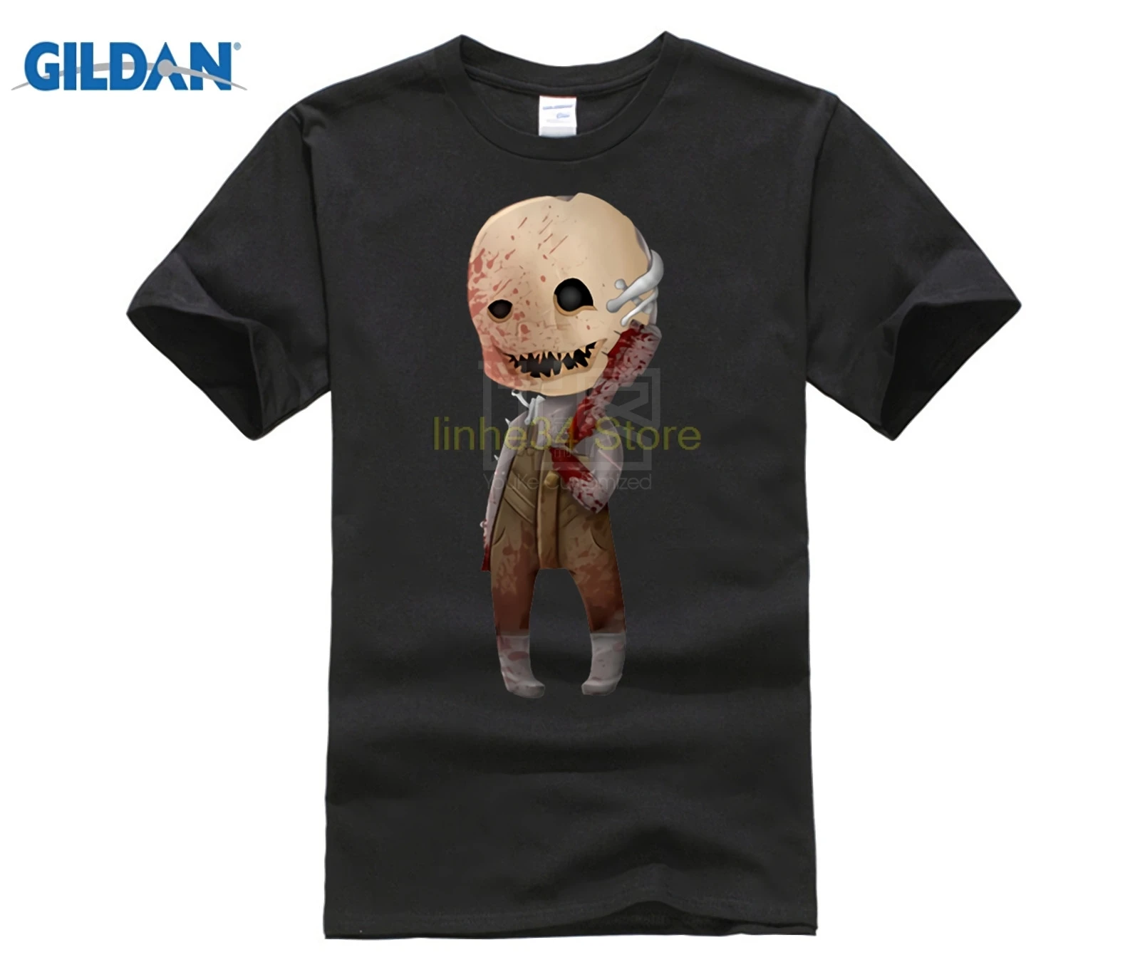Хлопковые футболки с короткими рукавами и круглым вырезом Dead by Daylight