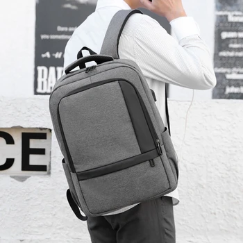 

Laptop Backpacks Mens Male Backpacks Business Notebook Mochila Waterproof Back Pack USB Charging Bags Travel Bagpacks