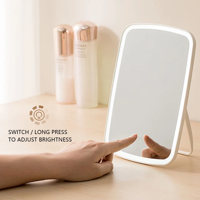 $US $17.13  Makeup Mirror with light Vanity Mirror light Dormitory Rechargeable Folding Portable Beauty