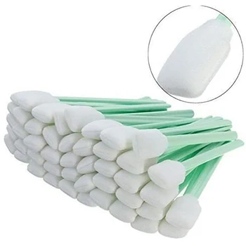

100Pcs Cleaning Swabs for Roland Epson Mimaki Mutoh All Large Format Solvent Printer Printhead Sponge Sticks Swabs Buds
