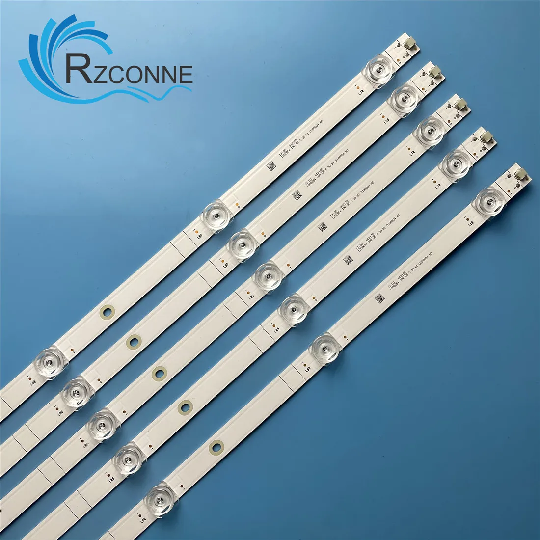 Tira de Luz de Fundo Leds para Hisense H58e3a Hz58a55 Hd580s1u91 - s1 Led 10 58 tv Jl.d580a1330-003as-m_v01 - Imagem 3