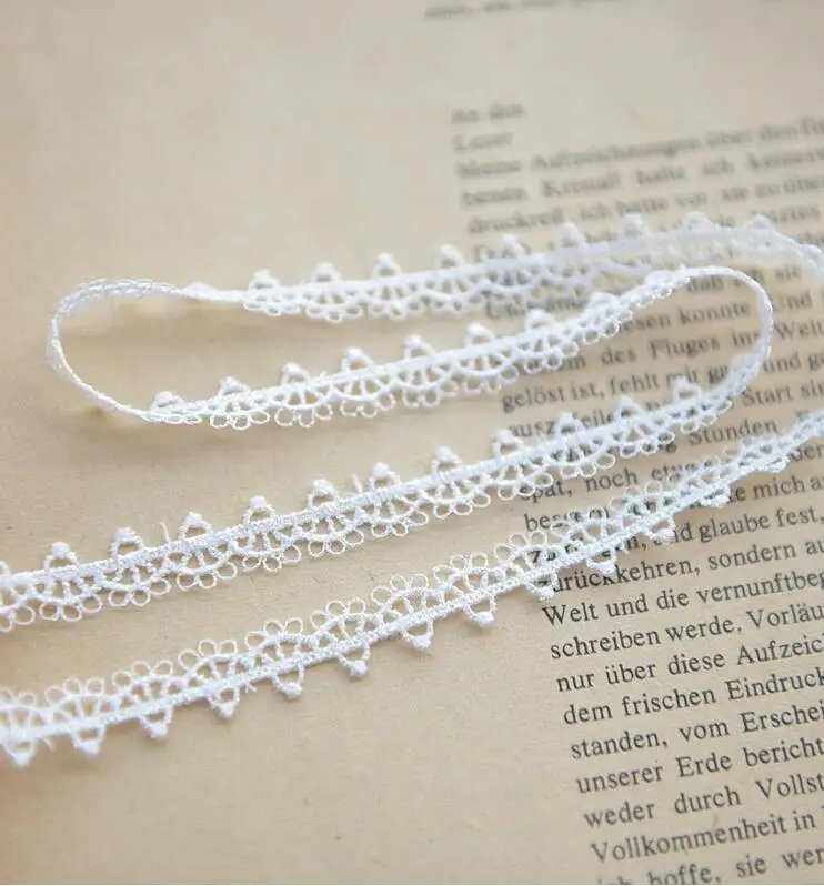 Lace Ribbon 5 Meters Lace Embroidery Trim Ribbon DIY Garment Hair Accessories Embroidered Lace Ribbon lace ribbon lace garment accessories lace hair accessories lace decoration lace accessories lace sewing accessories