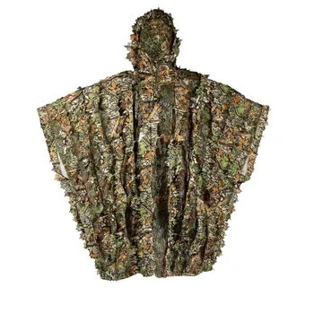 

Tactical Hunting Ghillie Suit Multifunctional Bionic Ghillie Suit 3D Jungle Woodland Hunting Gaming Camouflaged Cloak