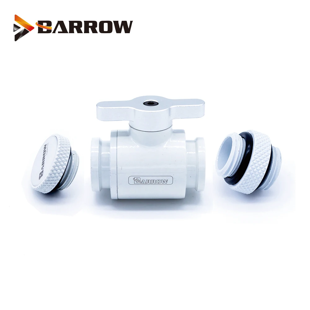 Дешево Барроу воды клапан переключатель комплект алюминиевая рукоятка двойной G1 4 внутренний Женский к женскому интерфейсу переключатель + глюг + ...