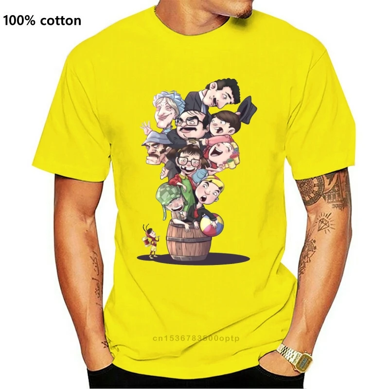 Дизайнерская Повседневная футболка EL CHAVO DEL Eight CHAVES CHAPOLIM DON RAMON Мужская одежда