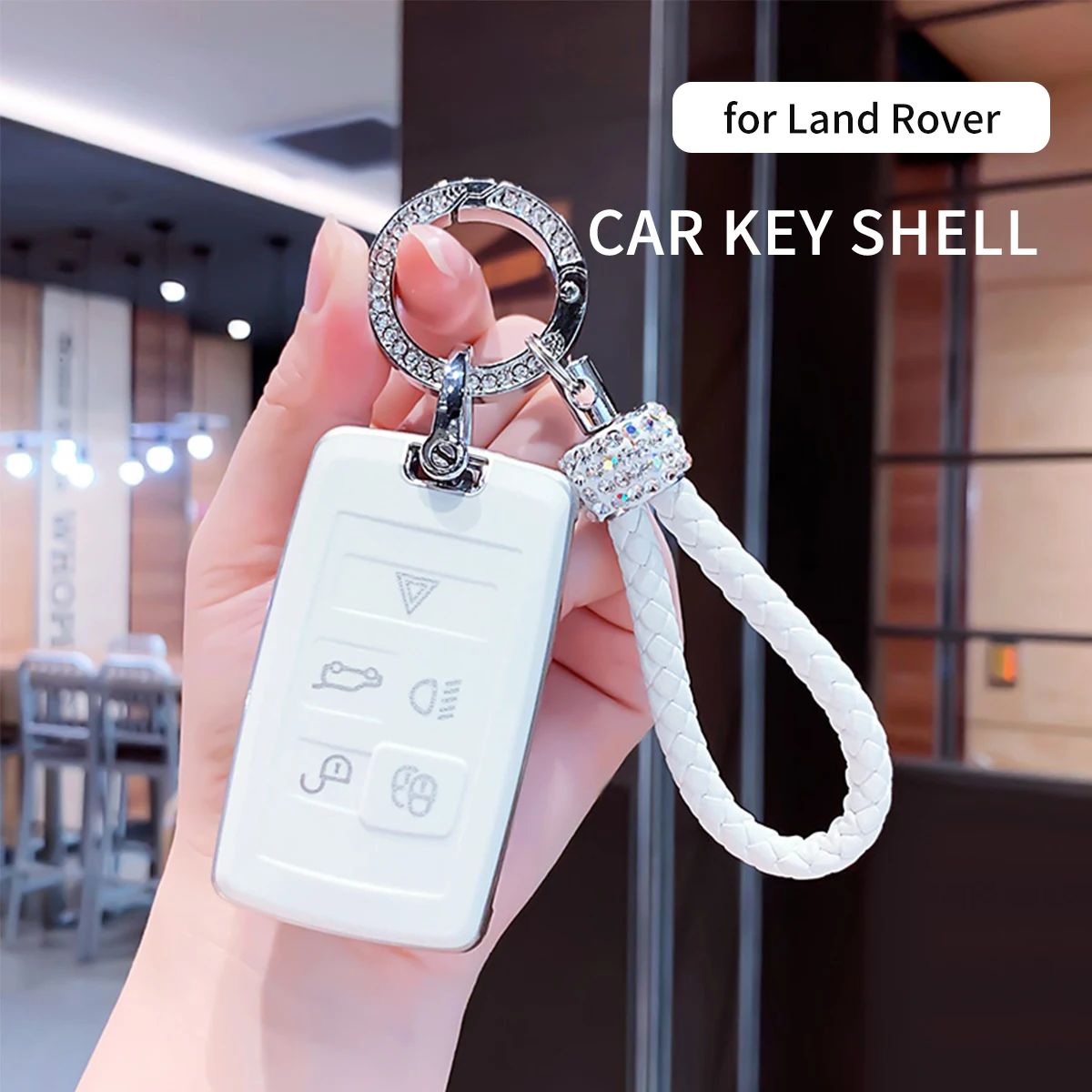 Чехол для автомобильного ключа из ТПУ Land Rover Range Sport Discovery 3 4 Elander 2 Evoque Freelander Jaguar XF XJ