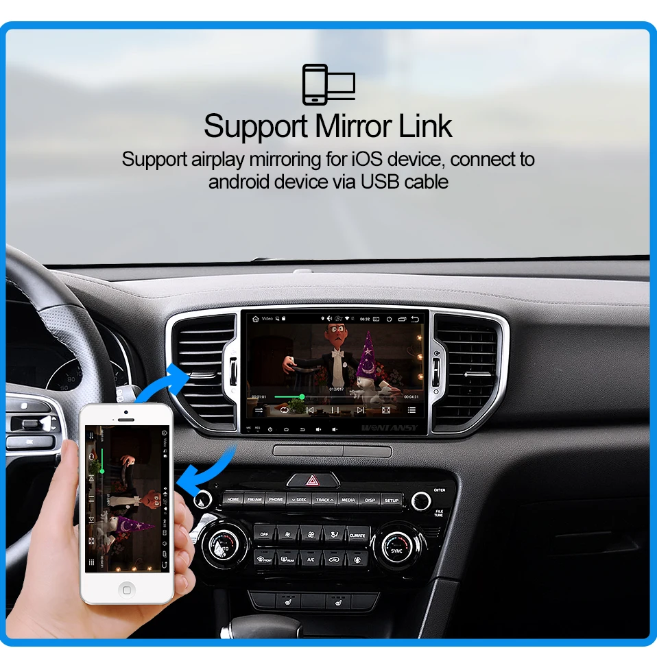 Автомобильный dvd для KIA sportage kx5 с автомагнитолой стерео Мультимедийный Плеер навигация Android 9,0 wifi медиаплеер PX6