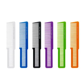 

1pc Pro Salon Hairdressing Plastic Hair Clipper Comb New Design Durable Salon Hair Trimming Comb Hairdressing Tool