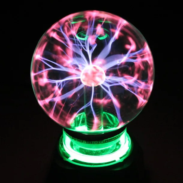 

Plasma Bolts Ball Electronic Magic Lamp Static Electricity Sensitive Bulb Magic Pillow with Music 4-Inch | 5-Inch | 6-Inch