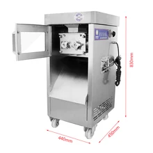 Электрическая машина для резки мяса, коммерческая вертикальная машина для резки мяса