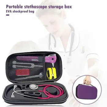 

VODOOL EVA Hard Case for Stethoscope bag Includes Mesh Pocket Fits Prestige Taylor Percussion Hammer and other Accessories New