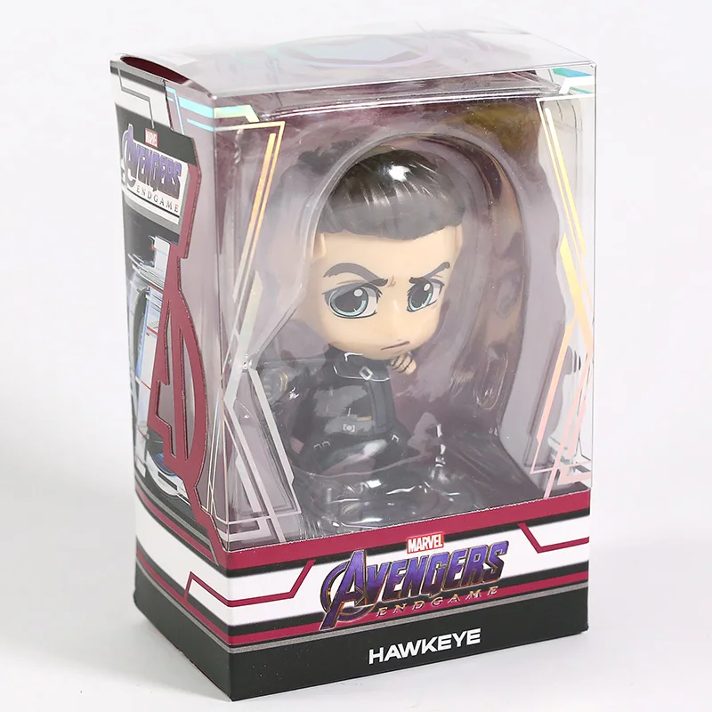 Мстители завершающей Доктор Стрэндж танос Hawkeye косплей детские ПВХ фигуркы игрушки раскачивающаяся голова куклы