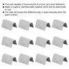 12Pcs Stainless steel Car Wind Rain Deflector Channel Stainless Steel Fixing Retaining Clips Fit for HEKO G3 ► Photo 1/6