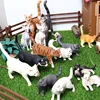 Figuritas de gatos realistas para niños, figuras educativas pintadas a mano, juego de juguetes de animales, Decoración de Pastel, regalo de cumpleaños y Navidad ► Foto 2/6