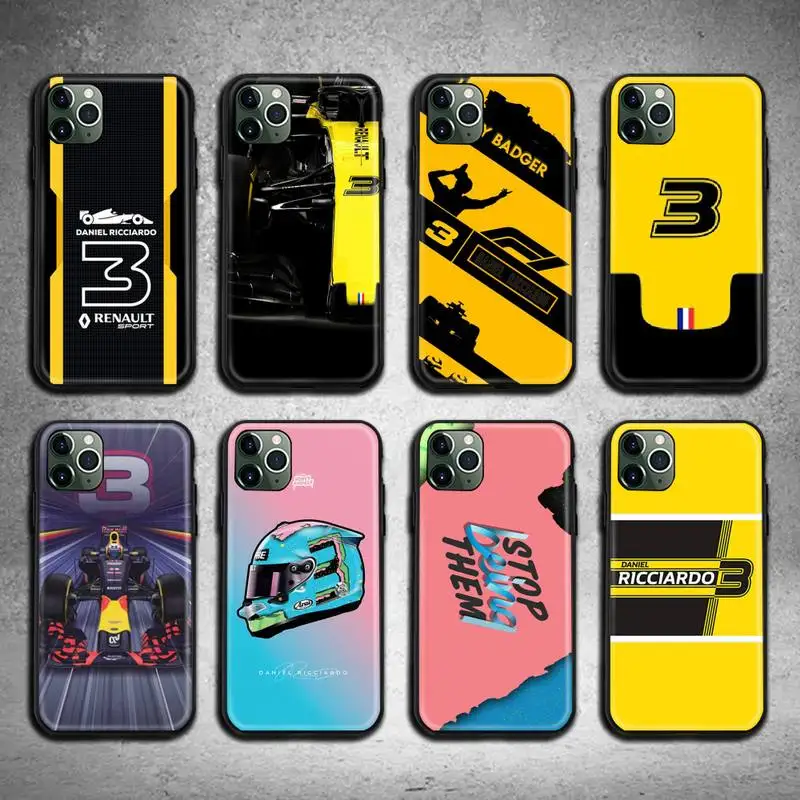 Чехол для телефона F1 Rider Даниэль Риккардо iphone 12 11 Pro Max Mini XS 8 7 6 6S Plus X 5S SE 2020 XR |