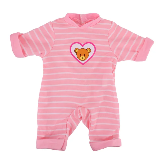 Doll Clothes Pink Skirt Flamingo Bkini,Bunny Hairpin,Shoes For 18Inch American Toy&43cm Born Baby Doll Accessories Birthday Gift B1076