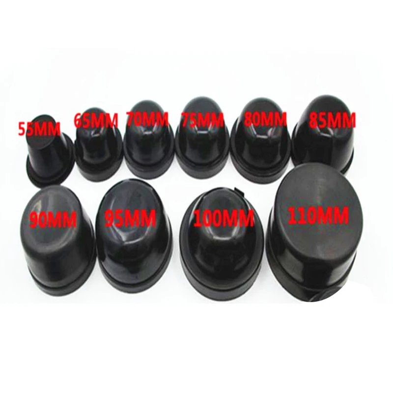Headlight dust cover Headlight cover Xenon headlight Headlight lens cover LED Headlight Dust Cover Rubber Seal LED Xenon Flexible Car Headlight Kit Dustproof Housing Shell Waterproof