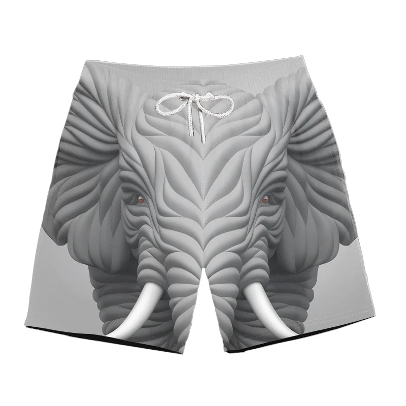 New Male Summer Wolf Shorts Men Animal Casual Short Pants Cargo Black Beach 3d Printed Shorts Gothic Fitness Mens Shorts