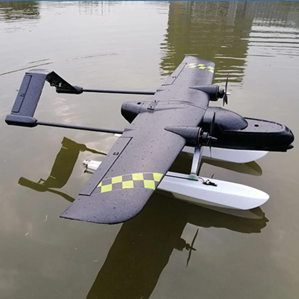 Skyhawk V2 940 мм размах крыльев двойной двигатель/одномоторный амфибия гидросамолет RC
